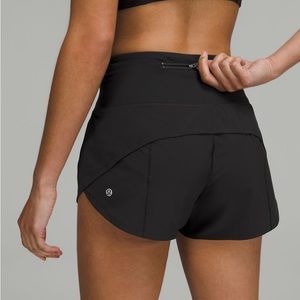 Lululemon speed up shorts — 2.5 high rise